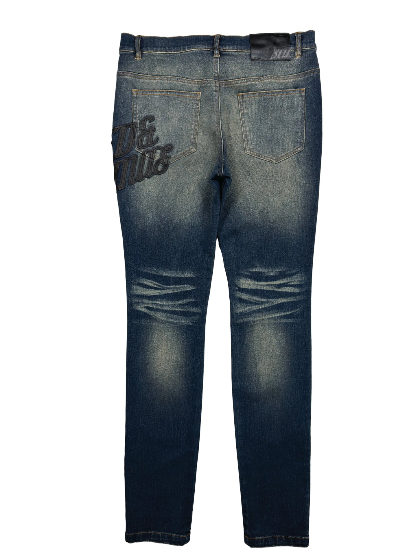 APPLIQUE M1 JEANS (NAVY)